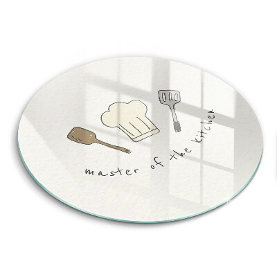 Tábua de corte de vidro Mestre da Cozinha