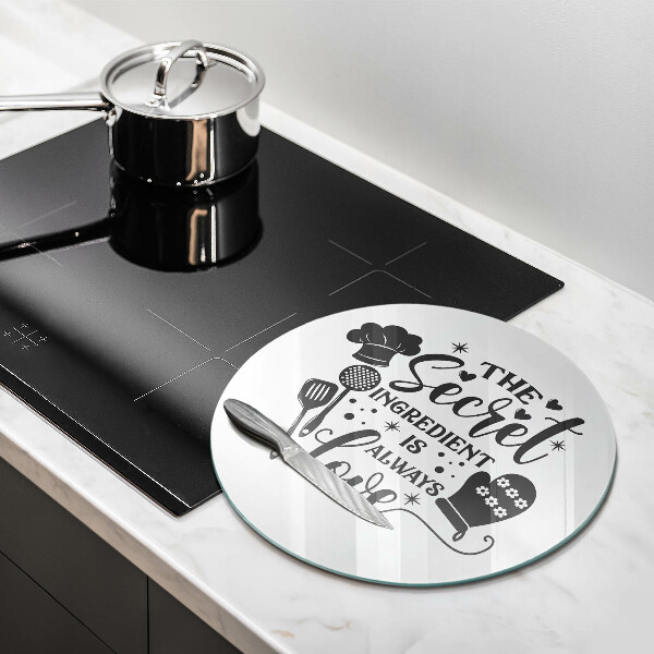 Tábua corte Inscrição, frase