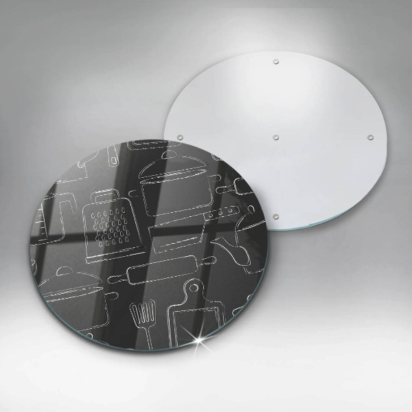 Tábua de corte Acessórios de cozinha de desenho animado