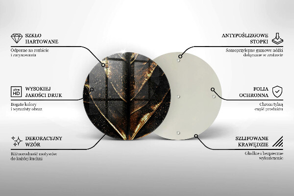 Tábua corte Folha de ouro