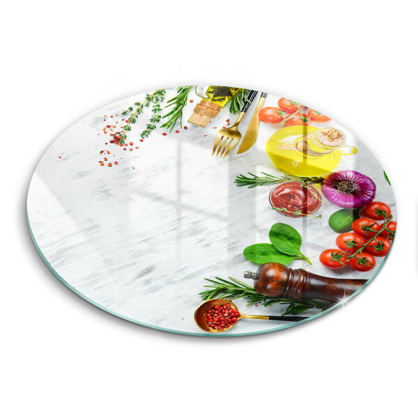 Tábua de cortar alimentos Vegetais e especiarias