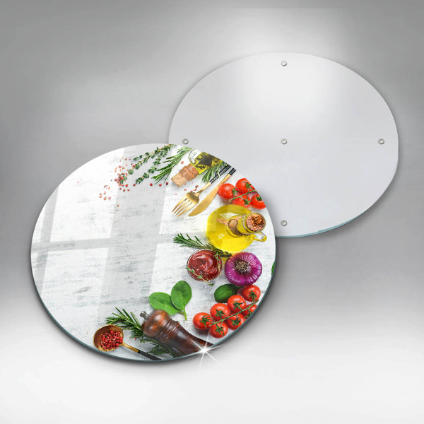 Tábua de cortar alimentos Vegetais e especiarias