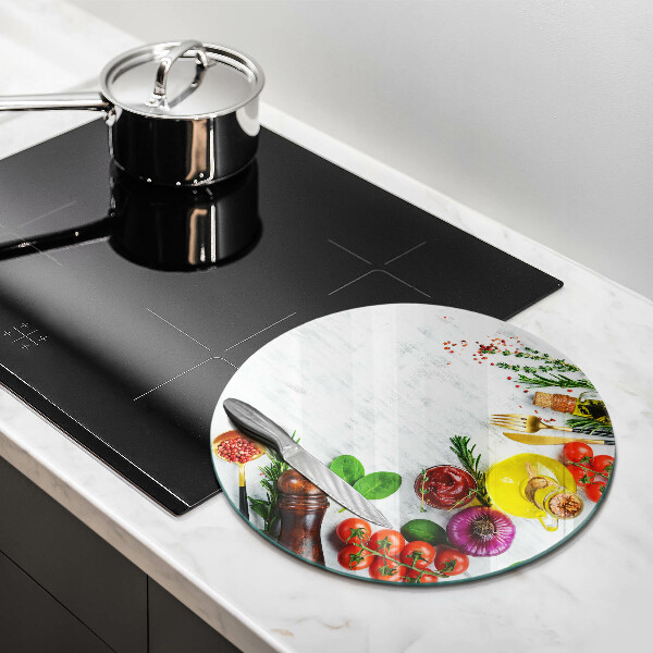 Tábua de cortar alimentos Vegetais e especiarias