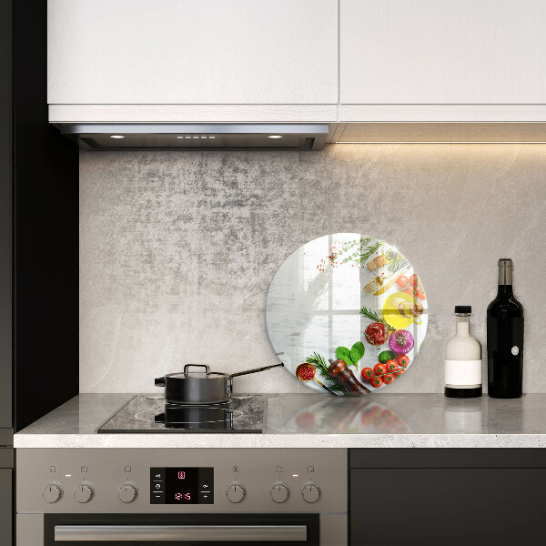 Tábua de cortar alimentos Vegetais e especiarias