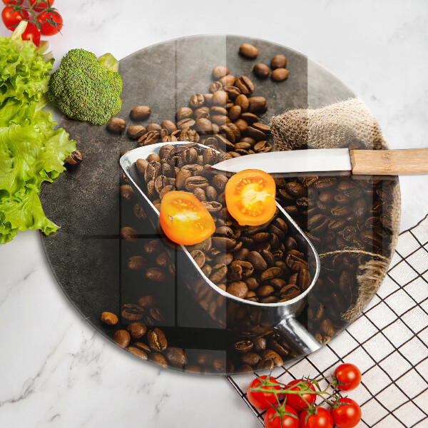 Tábua de corte Grãos de café