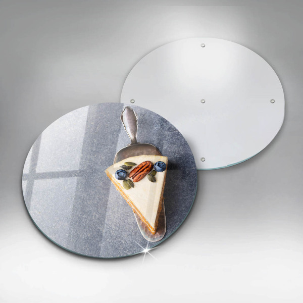 Tábua corte Um pedaço de bolo