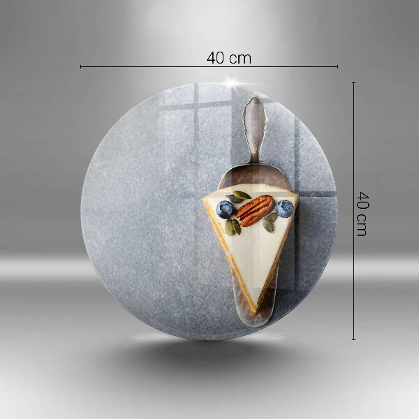 Tábua corte Um pedaço de bolo