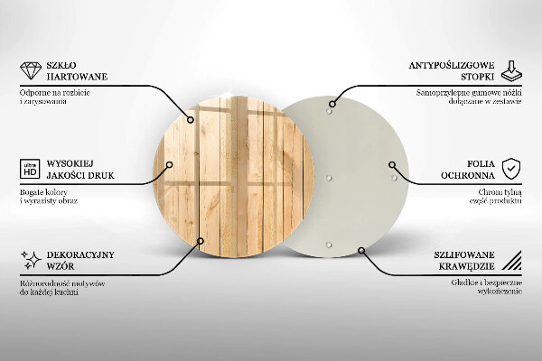 Tábua de corte Tábuas de madeira delicadas