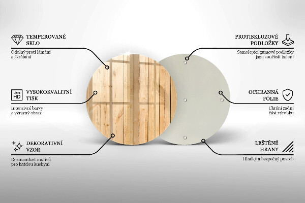 Tábua de corte Tábuas de madeira delicadas