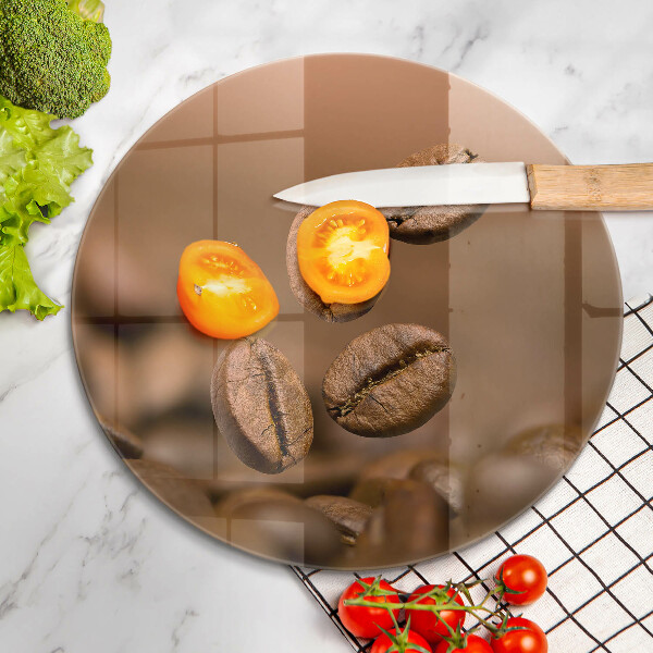 Tábua corte Grãos de café