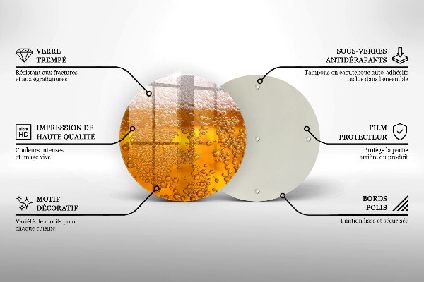 Tábua cozinha Beber espuma de cerveja