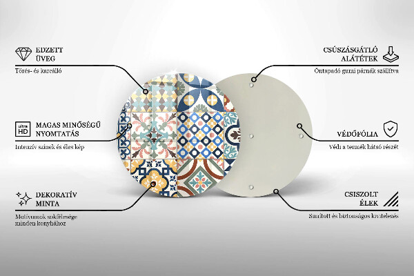 Tábua corte Azulejos decorativos