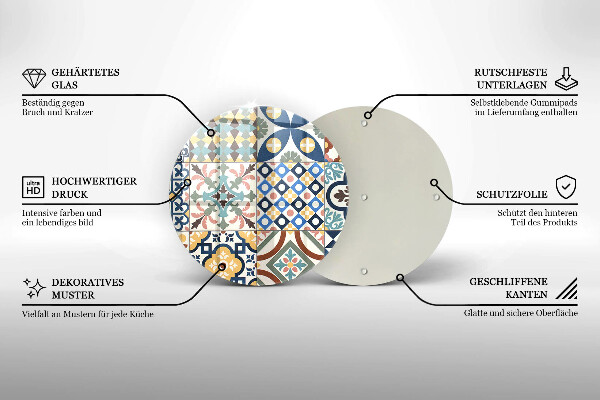 Tábua corte Azulejos decorativos