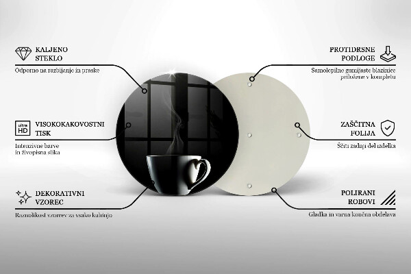 Tábua de corte Uma xícara de chá