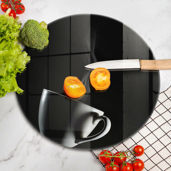 Tábua de corte Uma xícara de chá