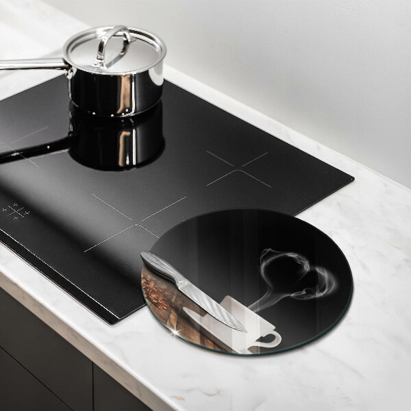 Tábua de corte Coração de xícara de café