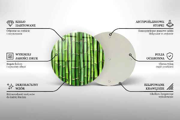 Tábua para corte Bambus da natureza