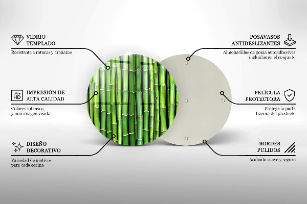 Tábua para corte Bambus da natureza