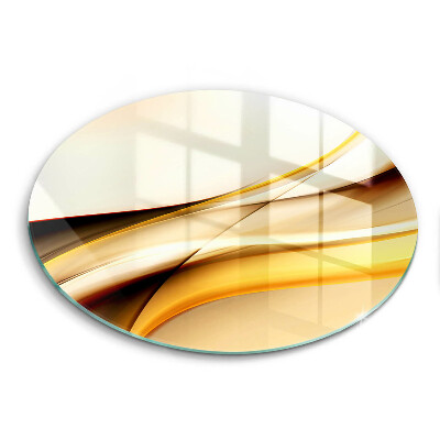 Tábua de cortar Linhas de fumaça abstratas