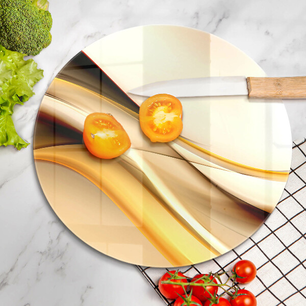 Tábua de cortar Linhas de fumaça abstratas