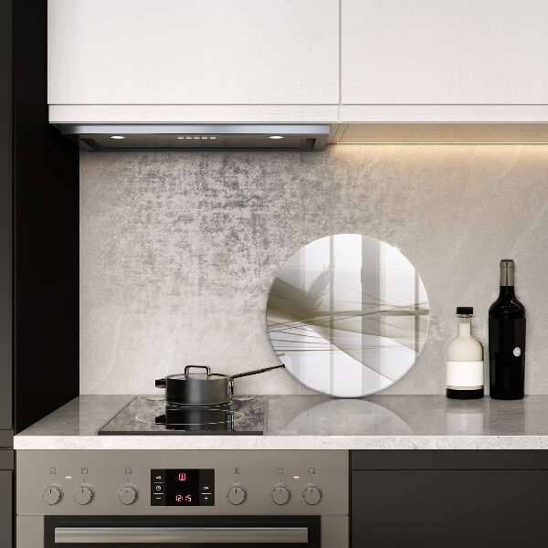 Tábua para cozinha Design de linhas abstratas