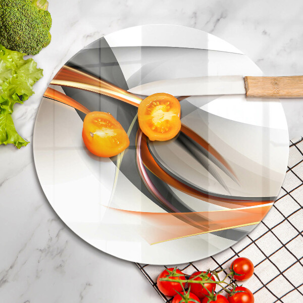 Tábua de vidro Formas modernas