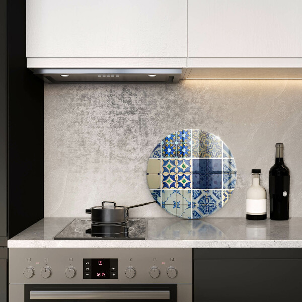 Tábua de cortar de vidro Azulejos decorativos