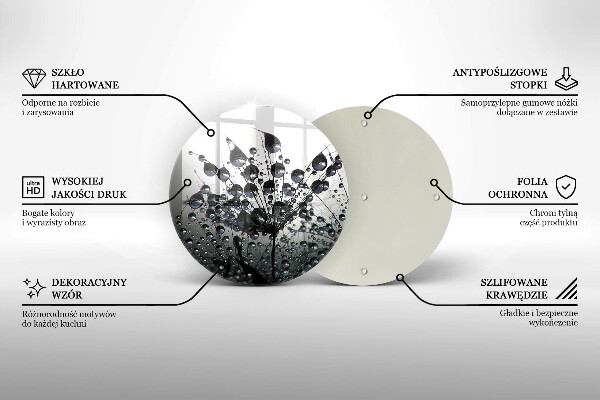 Tábua corte Dente-de-leão e orvalho
