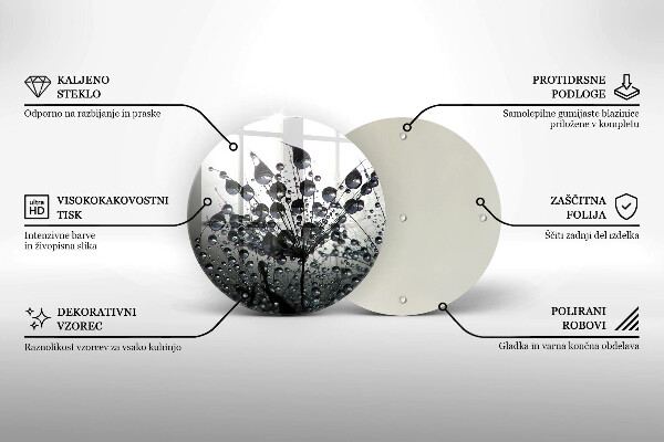 Tábua corte Dente-de-leão e orvalho