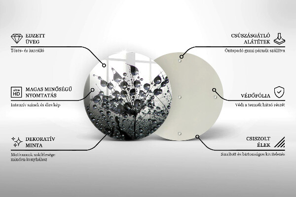 Tábua corte Dente-de-leão e orvalho