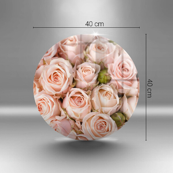 Tábua para cozinha Buquê de rosas delicadas