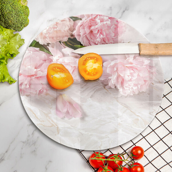 Tábua corte Flores delicadas de rosas