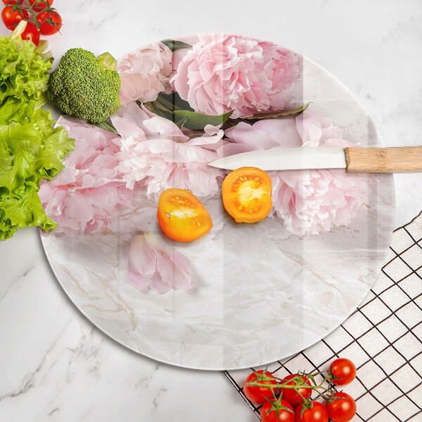 Tábua corte Flores delicadas de rosas