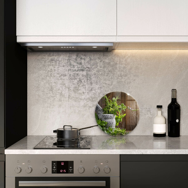 Tábua de corte Plantas, ervas e madeira