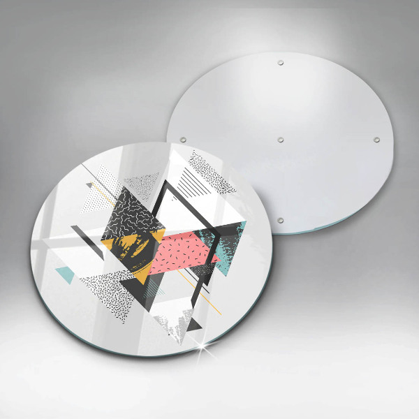 Tábua para cozinha Triângulos abstratos