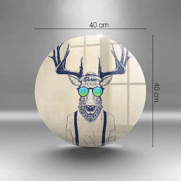 Tábua para cozinha Ilustração do Homem-Veado