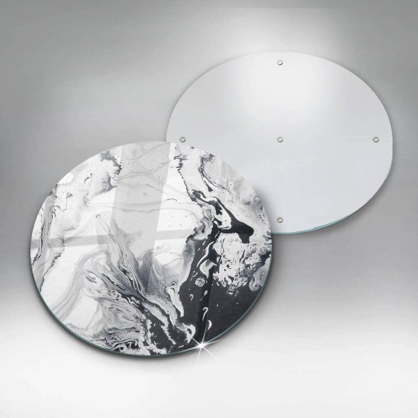 Tábua de cortar alimentos Abstração de tinta