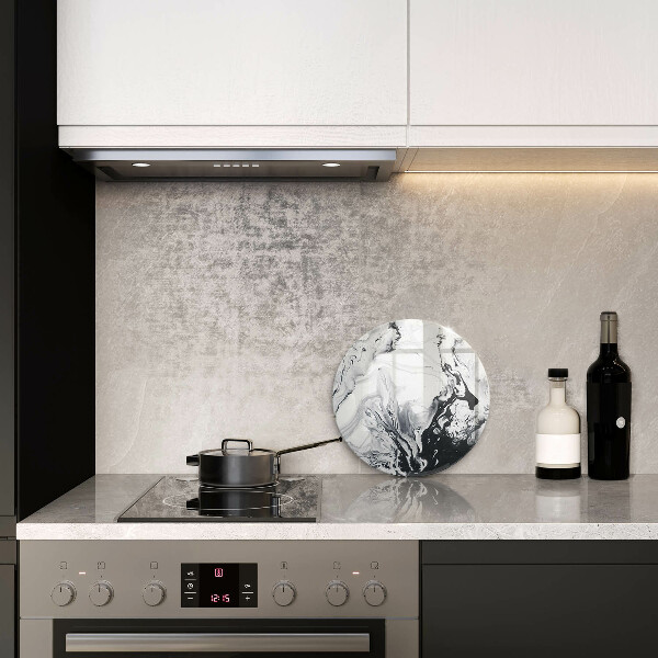 Tábua de cortar alimentos Abstração de tinta