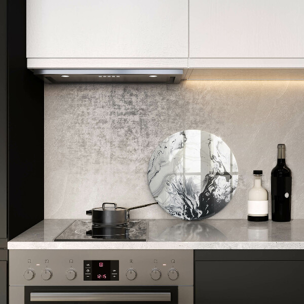 Tábua de cortar alimentos Abstração de tinta