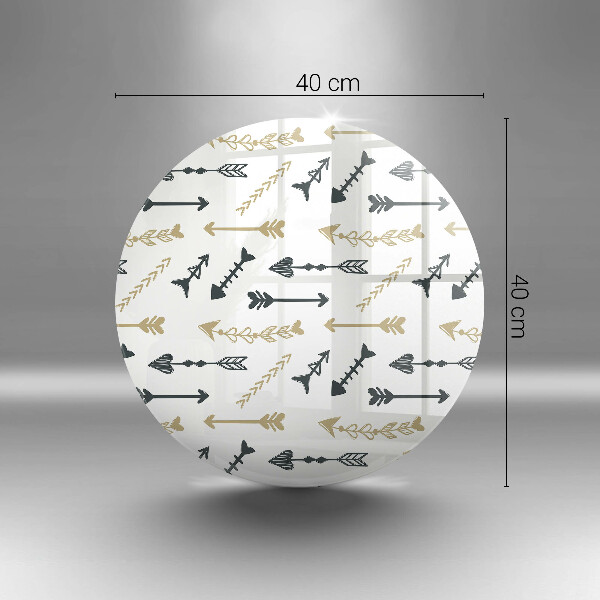 Tábua de cortar Padrão de flecha boho