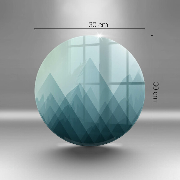 Tábua de cortar Montanhas abstratas