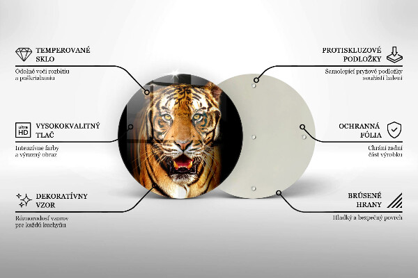 Tábua de cortar Tigre animal selvagem