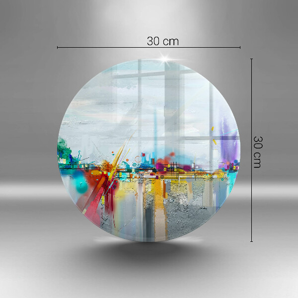 Tábua para cozinha Abstração pintada