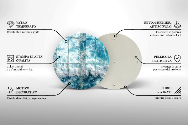 Tábua corte Ondas do mar