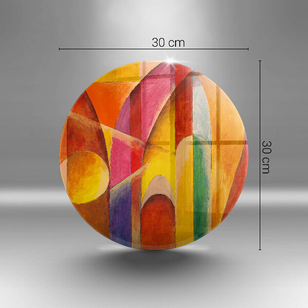 Tábua para cozinha Abstração colorida