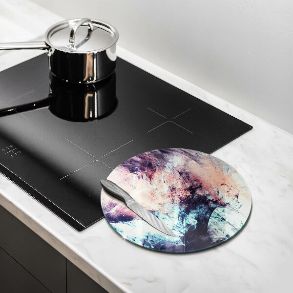 Tábua de cortar Abstração pintada