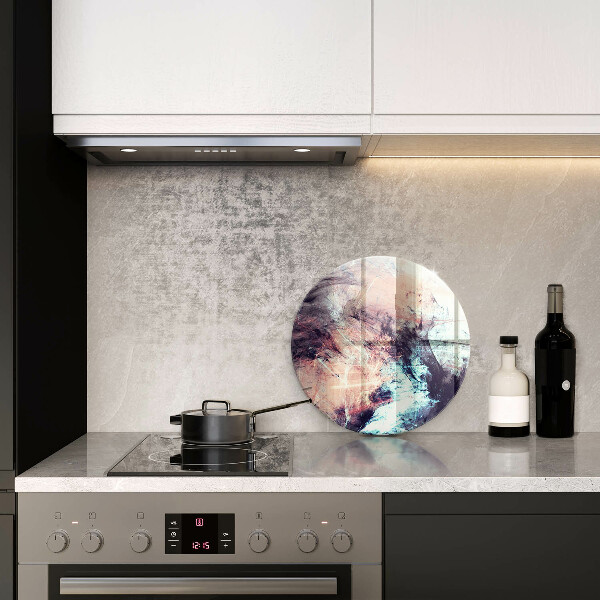 Tábua de cortar Abstração pintada