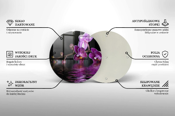 Tábua de corte Água Zen de Orquídea