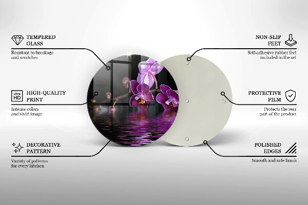 Tábua de corte Água Zen de Orquídea