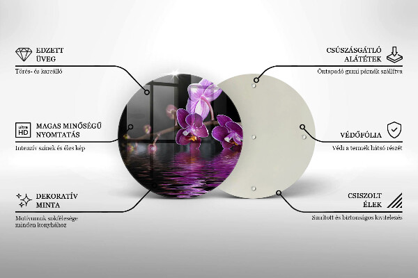 Tábua de corte Água Zen de Orquídea